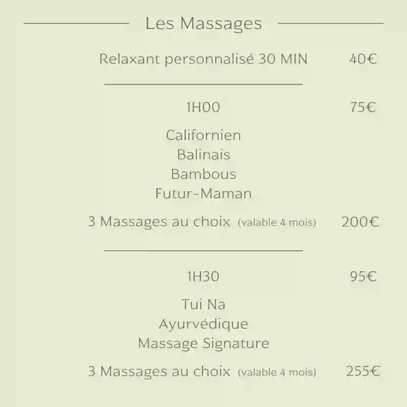 Massage - Mas de Baumes - Restaurant ferrieres les verreries - Restaurant Saint Martin de Londres