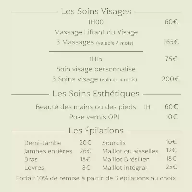 Massage - Mas de Baumes - Restaurant ferrieres les verreries - restaurant Français FERRIERES-LES-VERRERIES